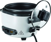 Cottura Riso 2 in 1 - 1,2 Litro - 4 a 6 Persone - Inclusa Funzione Cottura Verdure - Funzione di Mantenimento del Calore - Resistente alla Vaschetta - Superficie Antiscivente