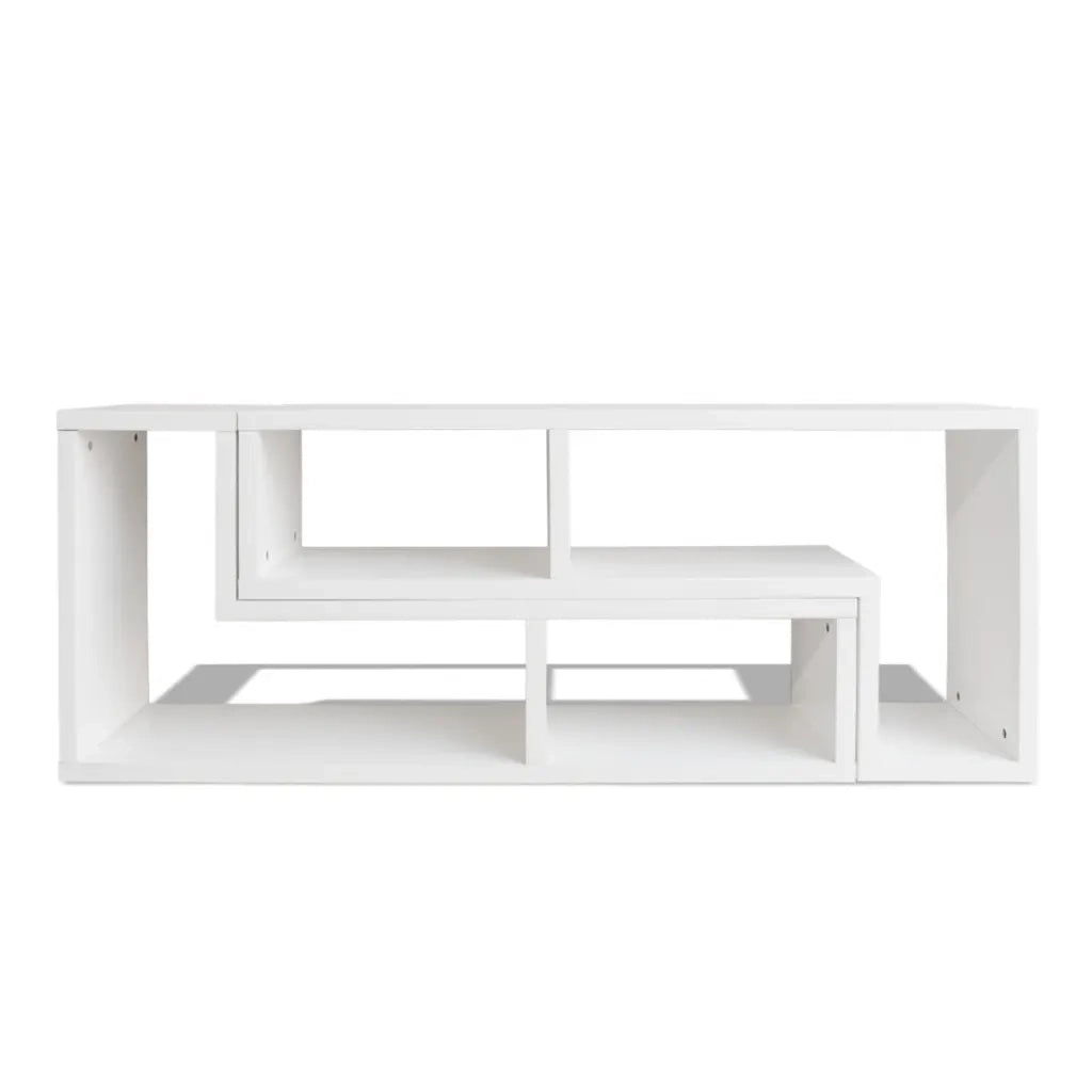 Mobile Porta TV Doppio a L Bianco 243066