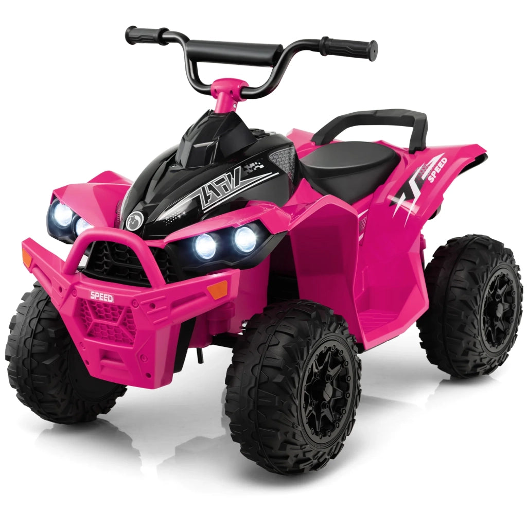 Auto elettrica per bambini 96 x 58 x 70 cm avanzamento rapido sedile comodo stile moderno PP rosa 20_0014652