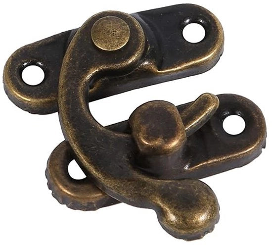 Haken in Stile Vittoriano - 12 Pezzi - Design Retro - Adatto per Scatole in Legno