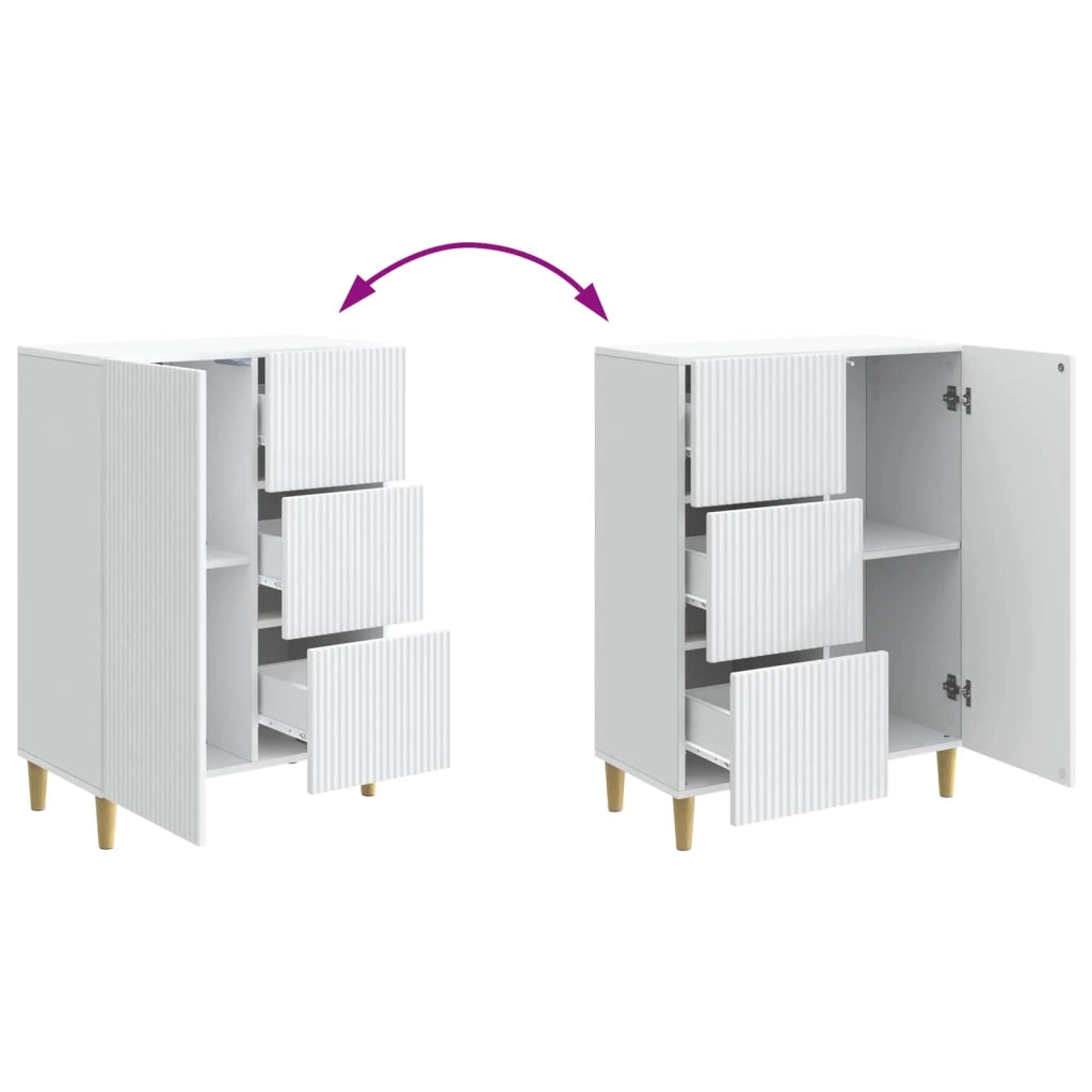 Credenza Bianco 66 x 34,5 x 90 cm Legno ingegnerizzato 894625