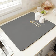 Mat di sotto del caffè 50 x 40 cm - antiscivolo - assorbente rapido - antibatterico - mat di sotto per caffè - mat di sotto per macchina del caffè