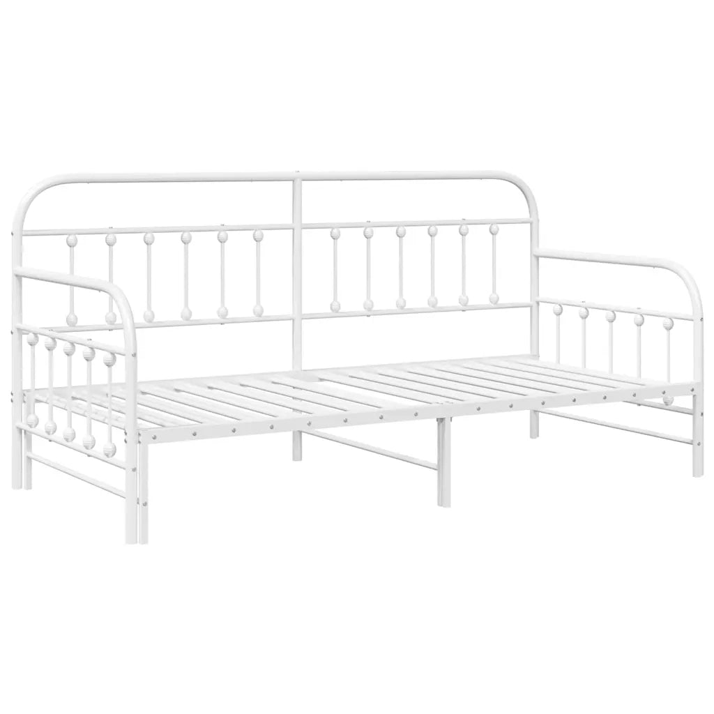 Struttura per letto di giorno Bianco 90 x 200 cm 42002652