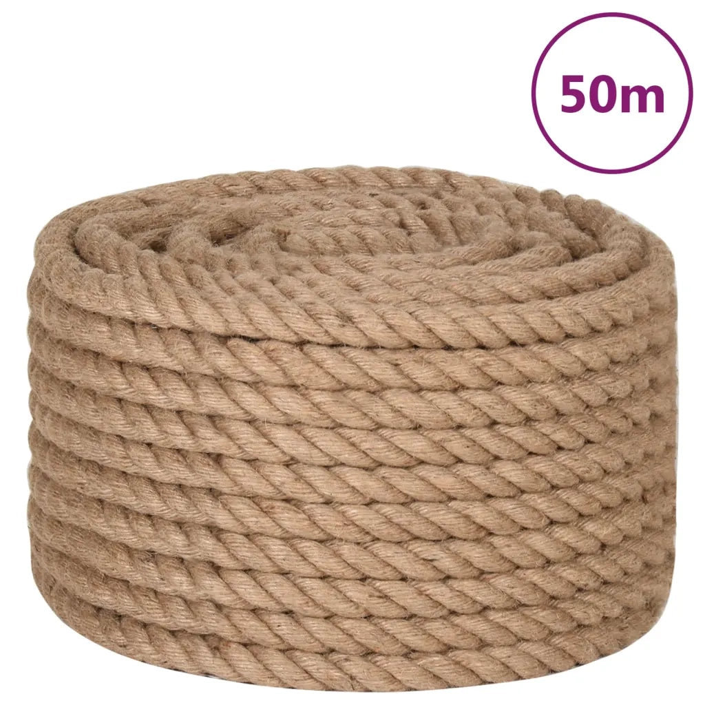 Corda in Juta Lunga 50 m Spessa 24 mm 153768