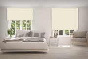 VIEWTEX Tenda a rullo opaca termica/oscurante Beige 200 X 250 cm - Made in Europe - 5 anni di garanzia
