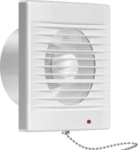 Ventilatore per bagno 100mm a design - Aspiratore per bagno con timer