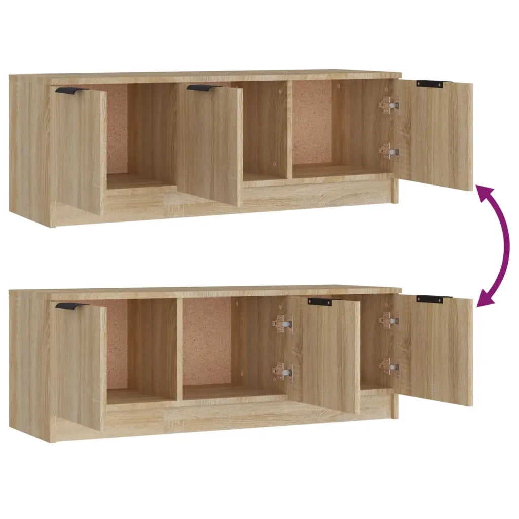 Mobile TV | Armadietto TV | Mobile Porta TV Rovere Sonoma 102x35x36,5 cm Legno Multistrato