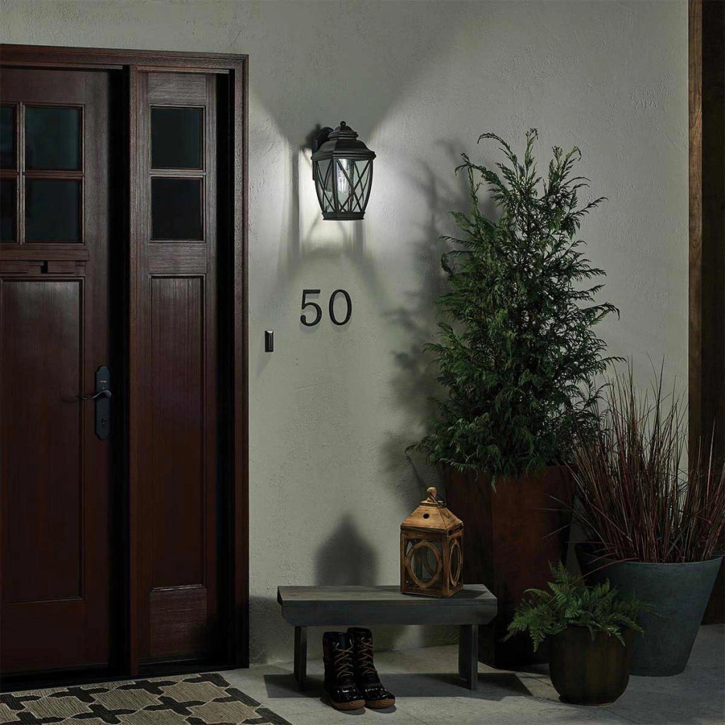 Applique esterna bronzo antico E27 60W Tangier Kichler