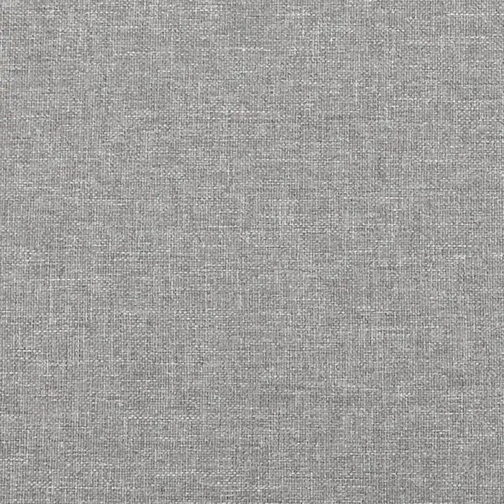 Giroletto senza Materasso-Struttura Letto Grigio Chiaro 100x200 cm Tessuto 761003