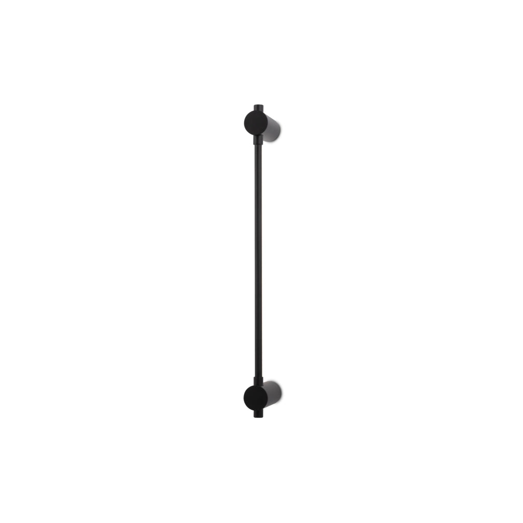Applique Minimal Led Rotta Metallo Nero 6W