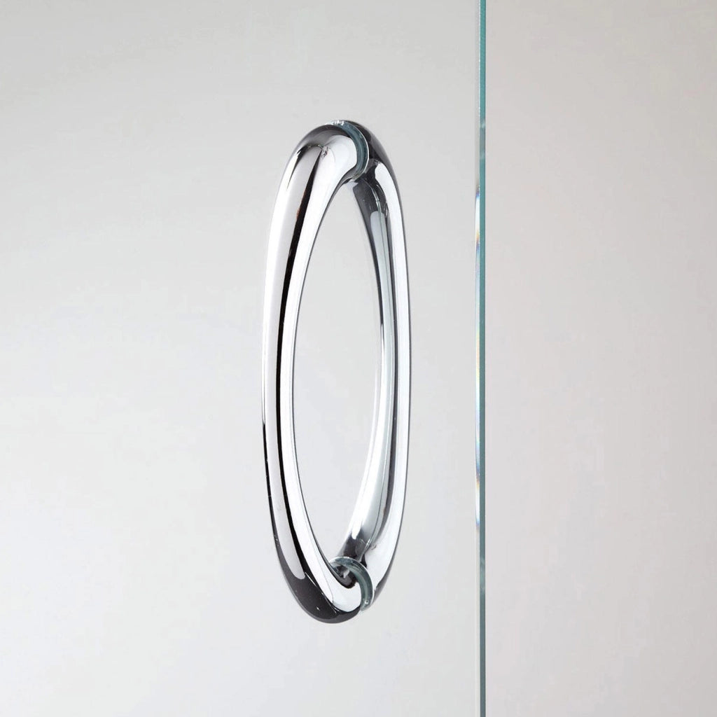 Porta Doccia 90CM H185 trasparente  mod. Sintesi 2 Ante