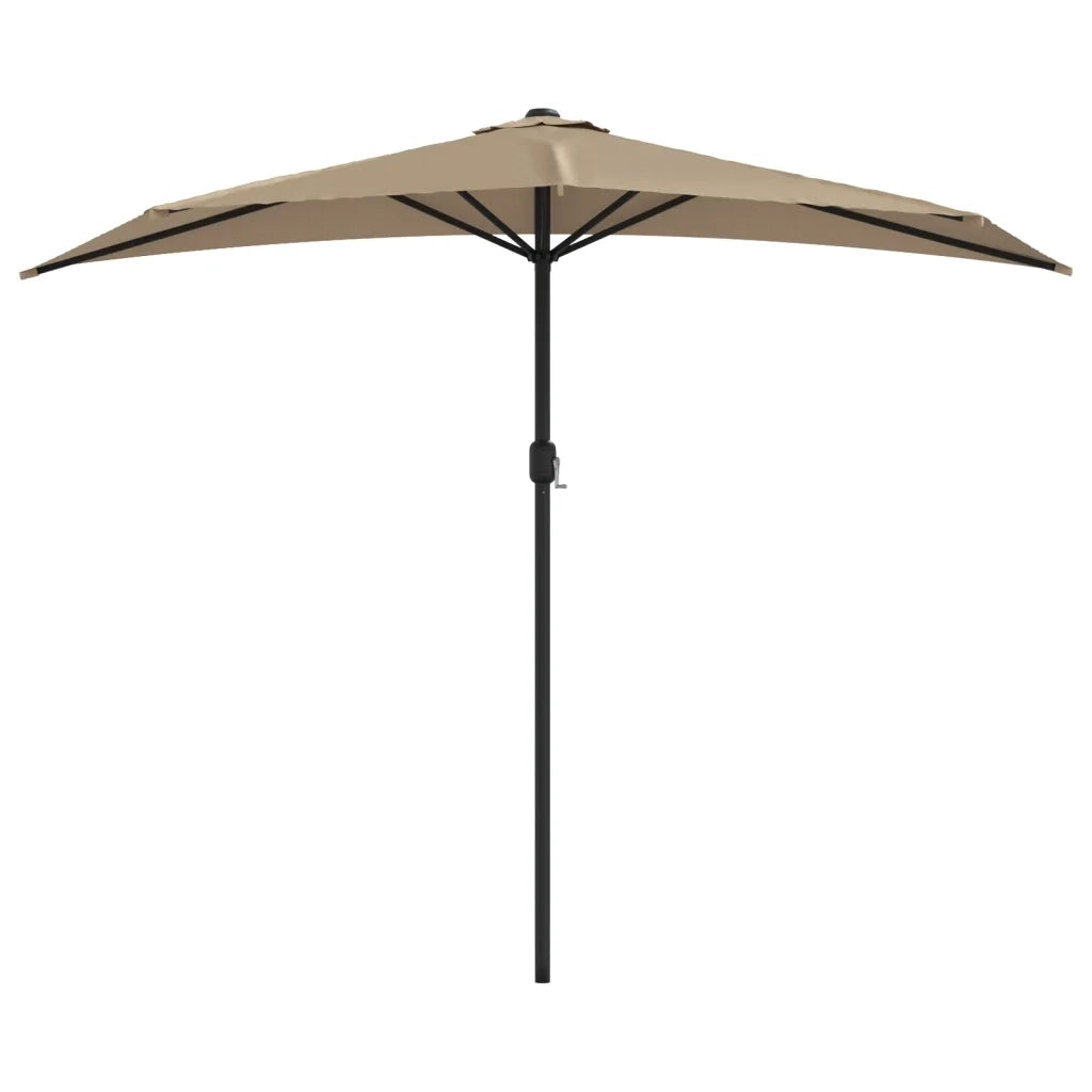Ombrello | Parasolne da Balcone Palo in Alluminio Talpa 270x144 cm a Met¨¤