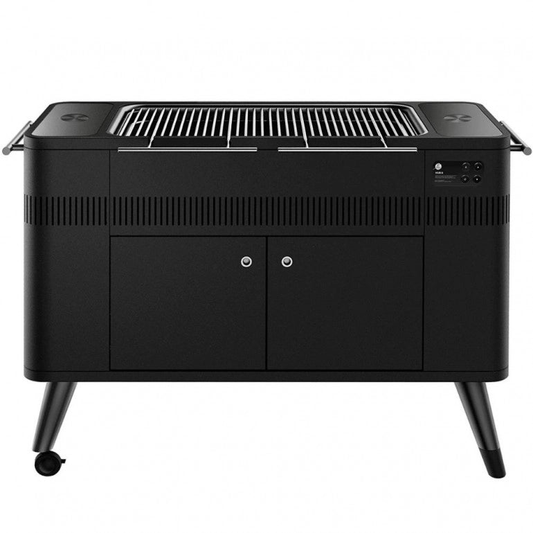 Barbecue HUB II™ Griglia a Carbone di Everdure by Heston Blumenthal con Sistema di Girarrosto e Accensione del Carbone