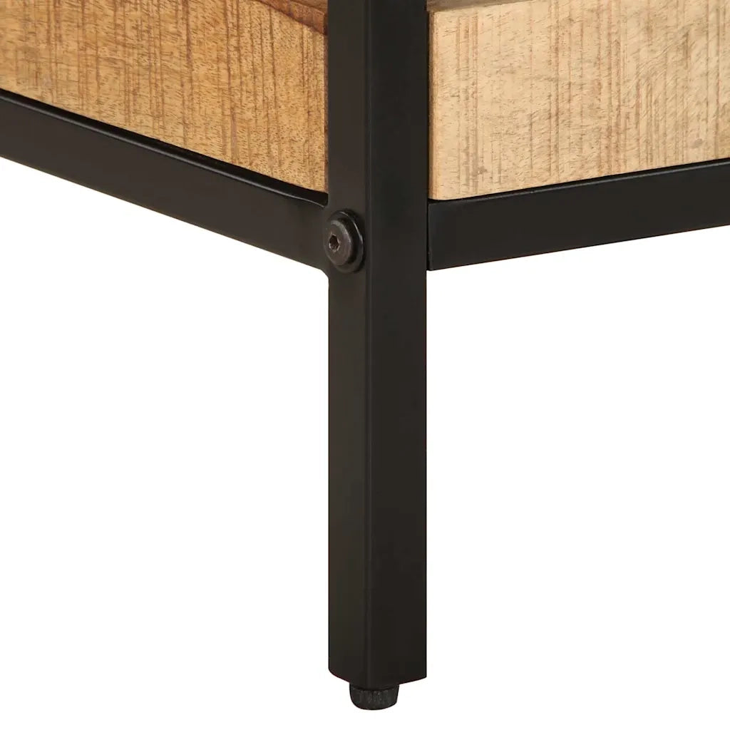 Tavolo laterale | Tavolino Marrone 35 x 35 x 45 cm Legno di mango massello
