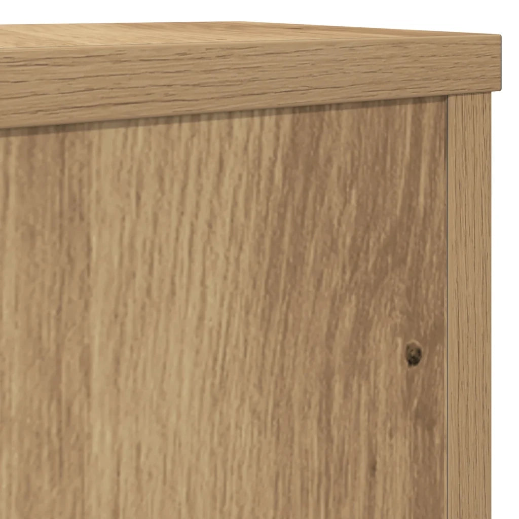 Supporti per piante | Sostegno per piante 2 pz Rovere 25x25x35 cm in Multistrato