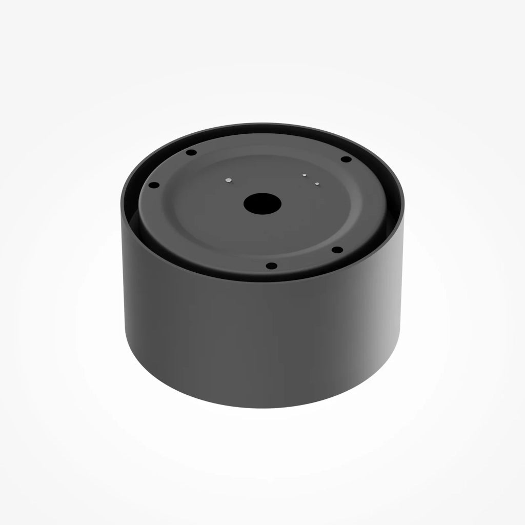 Maytoni Lampada da soffitto moderna Vega 1 luce LED integrato nero alluminio