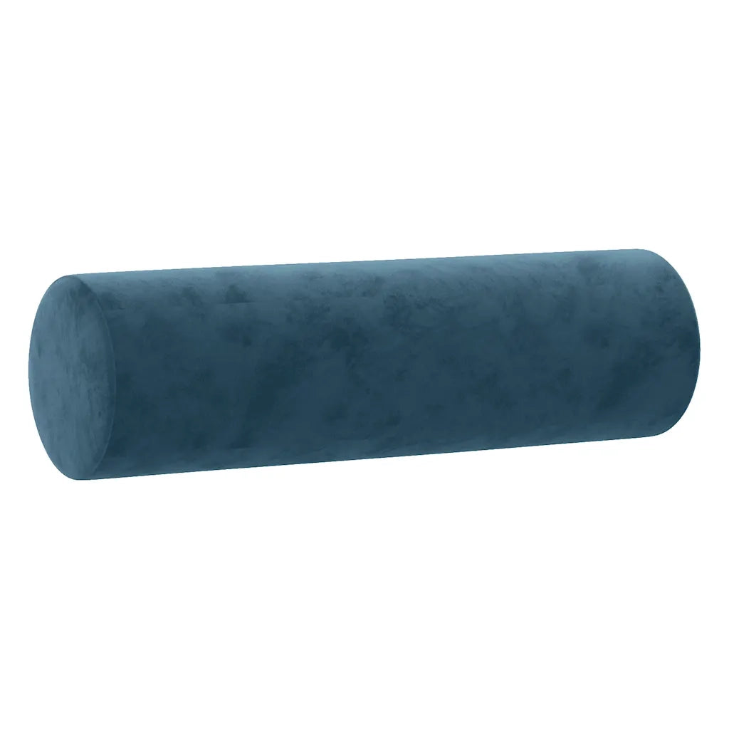 Set di Divani 2 pz con Cuscini Blu in Velluto