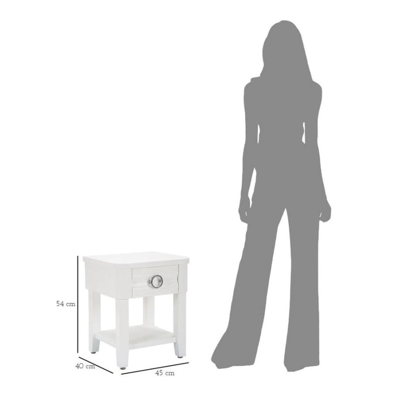 Comodino Shine cm 45x40x54