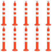Dissuasori Traffico con Catena 10 pz 75 cm in PE CFW4610746