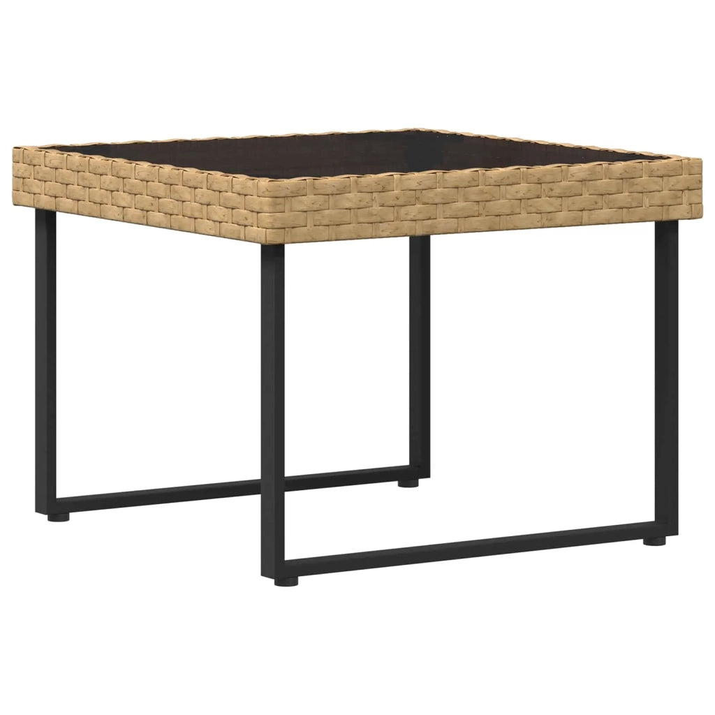 Set Divano da Giardino 2 pcs Naturale Rattan sintetico Acciaio 42026821