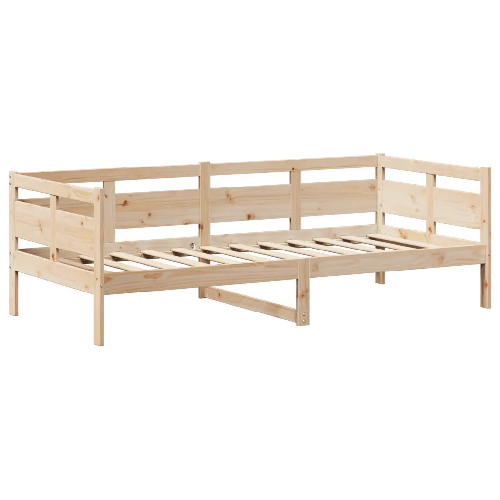 Letto singolo | Letto per adulti | Dormeuse con Tetto 80x200 cm in Legno Massello di Pino