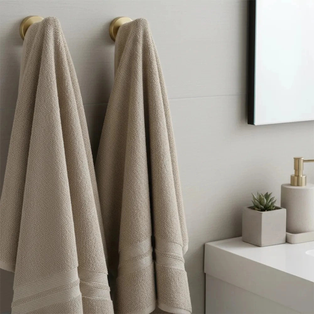 Set Accessori Da Bagno Ari Brush Gold 4 Pezzi