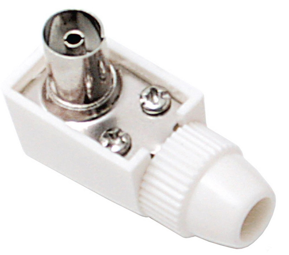 10pz presa tv coassiale a squadra ï mm. 9,5 per cavo ï max mm.7 cod:ferx.vit29506