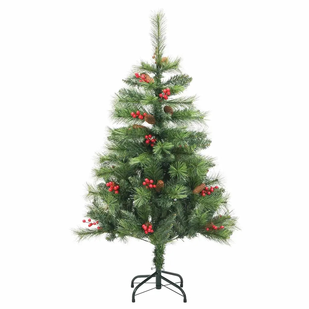 Albero di Natale artificiale Verde 150 cm PVC e Metallo 3395132
