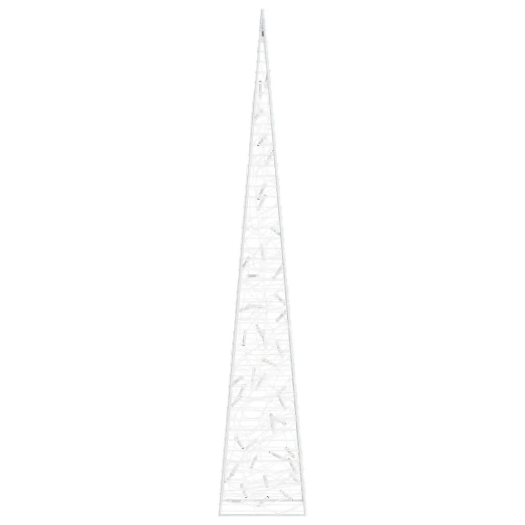 Cono di Luce LED Acrilico Decorativo Bianco Freddo 90 cm CFW8434186