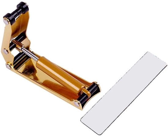 Piano Hoes Professionale di Alta Qualità - 88 Tasti - Chiusura a Mano Idraulica - Ghiaccio/Nero - Acciaio Duraturo - Cuscino di Protezione - Accessorio per Pianoforte