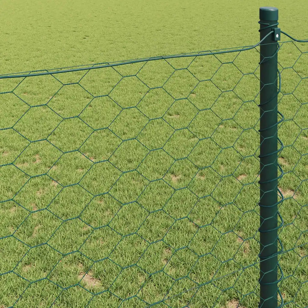 Recinzione Esagonale Verde 0,8 x 50 m PVC 42005420