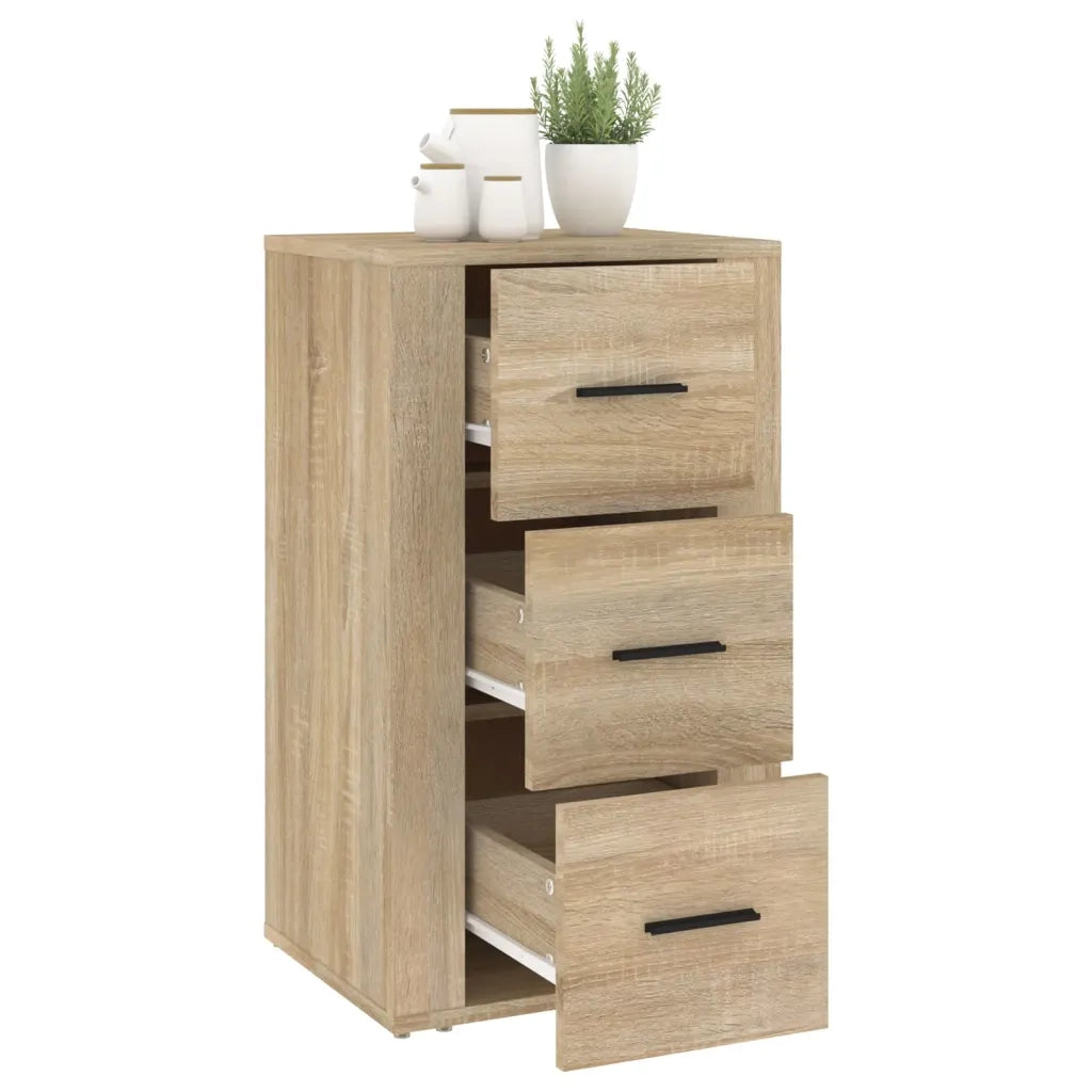 Credenza-Buffet-Armadio da cucina Rovere Sonoma 40x33x70 cm in Legno Multistrato 221962