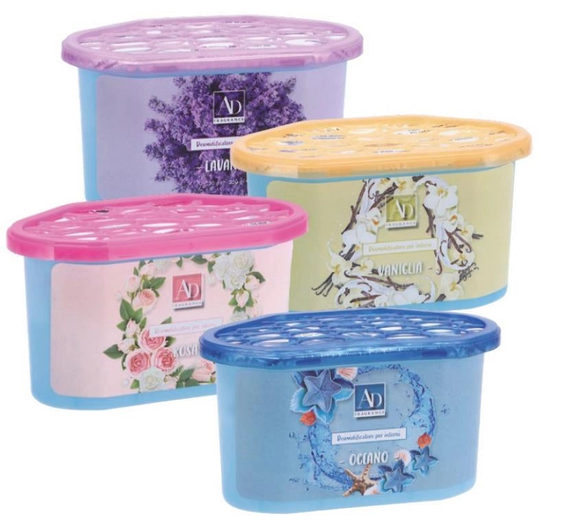 1 Pezzo Deumidificatore per Interni Casa 400 ml 4 Fragranze