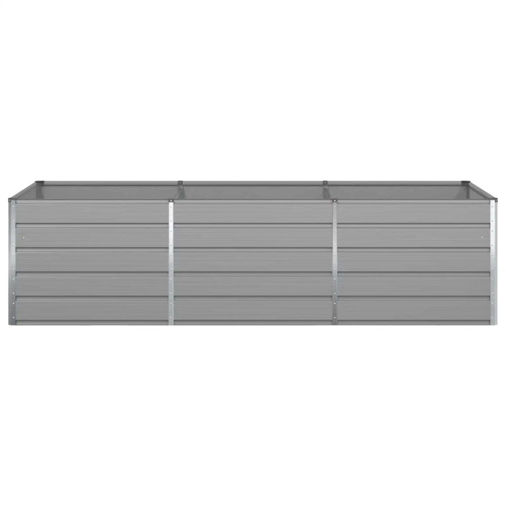 Fioriera Grigio chiaro 290 x 100 x 75 cm Acciaio zincato 42018170
