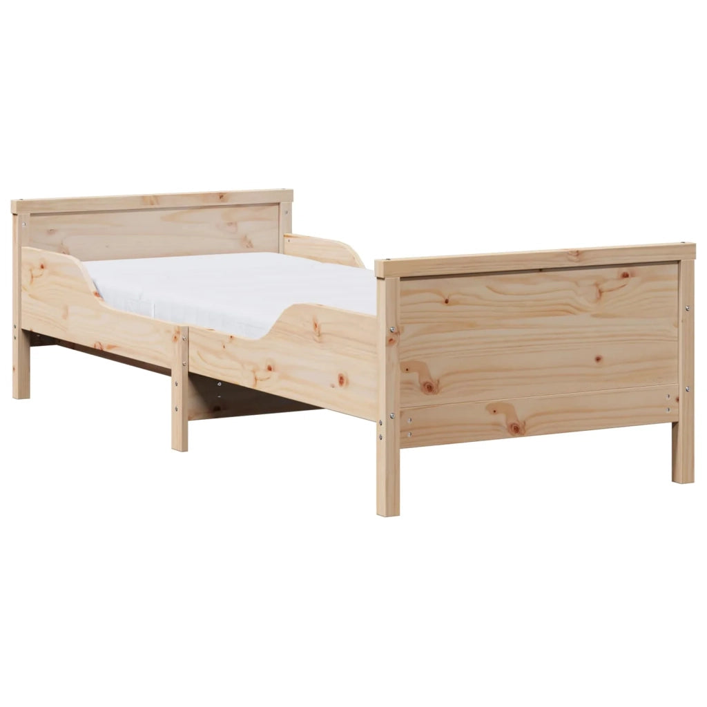 Struttura letto con materasso estensibile-Giroletto Marrone 80 x 200 cm 100685
