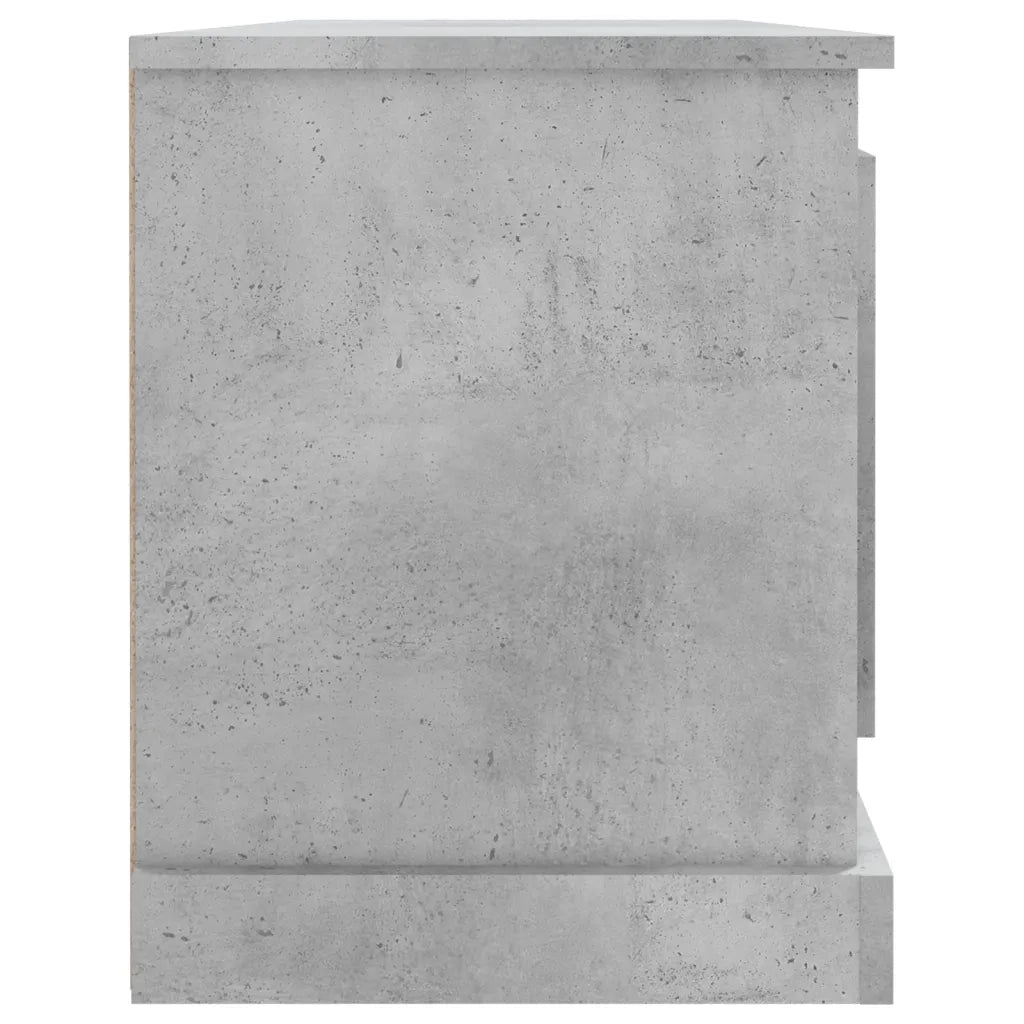 Mobile Porta TV-Mobile per TV-Credenza TV Grigio Cemento 100x35,5x45cm Legno Multistrato 721805