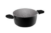 Casseruola antiaderente ad induzione black pearl 20 cm 2 manici aeternum