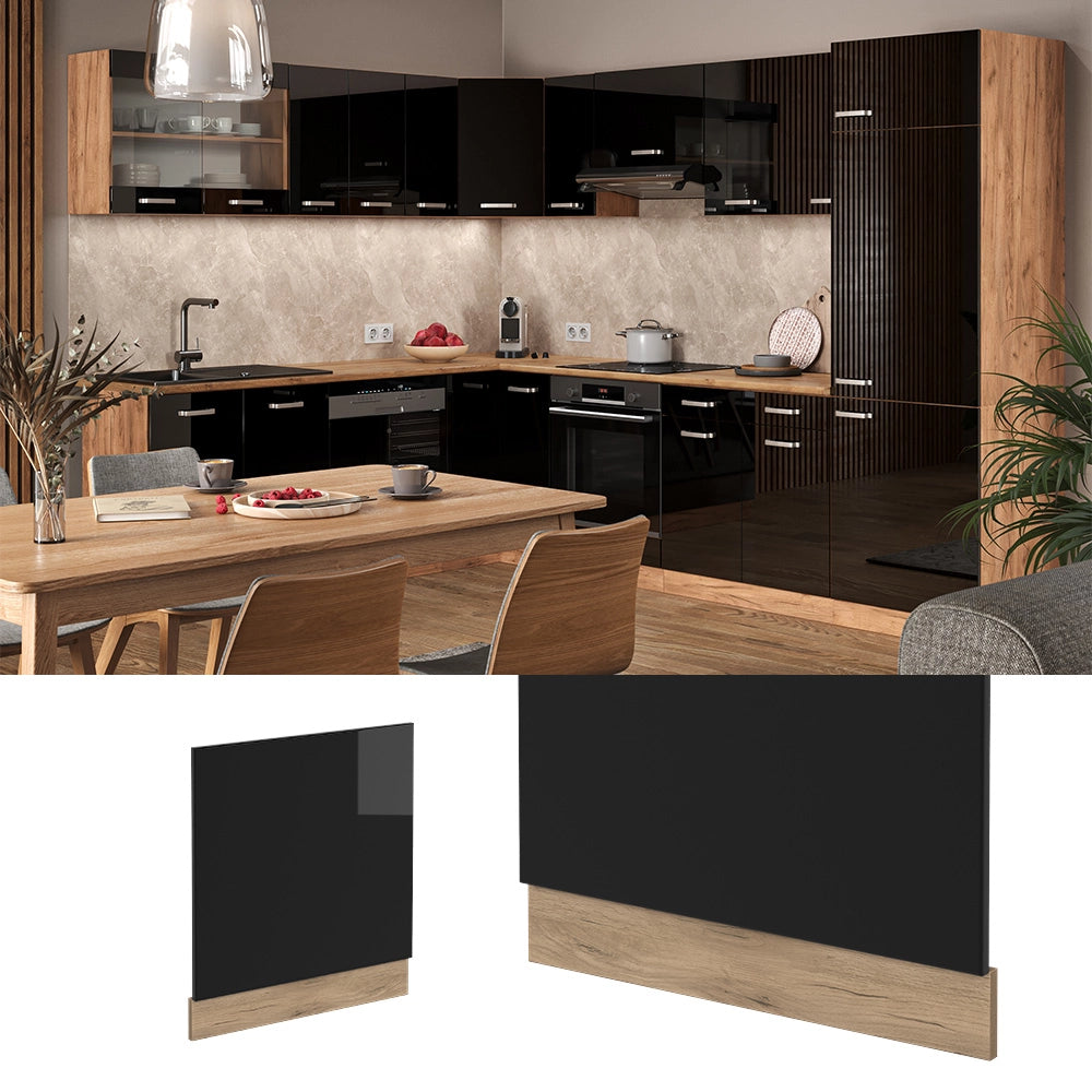 Vicco Pannello frontale Nero lucido 60 cm , PL Antracite