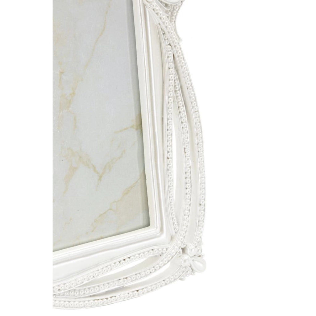 Cornice portafoto Ribbon argento con profilo a nastro 20x25 cm