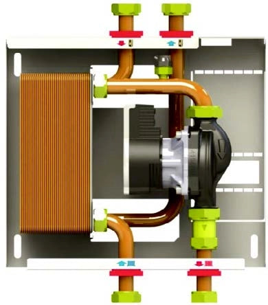 Ricambistufeapellet MODULO INTERFACCIA CALDAIA TERMOPRODOTTO MAXIFLAME MX115/1 MINI - 25 KW- 30 PIASTRE