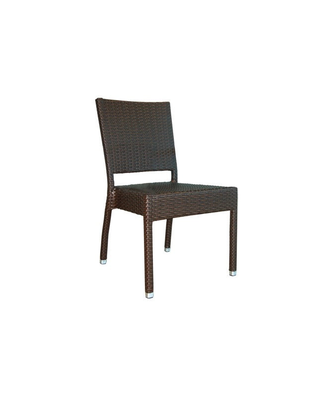 SEDIA MALAGA IN POLYRATTAN INTRECCIATO