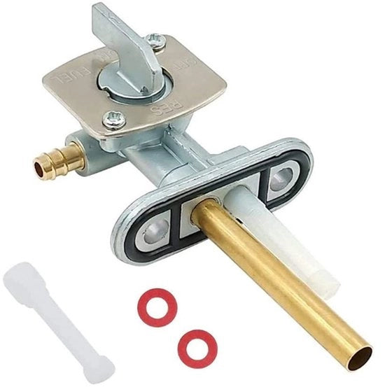 Serbatoio di Carburante con Pompa - Valvola di Carburante - Alluminio - Interruttore per Motore - di Alta Qualità e Duraturo