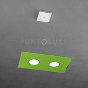 PATH SOSPENSIONE 2+1 LUCI BIEMISSIONE VERDE 1141-S2 R+1-VE