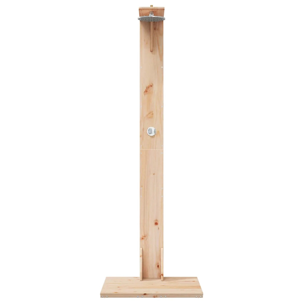 Doccia da esterno 214,5 cm Naturale 886344