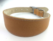 Collare Whippet Deluxe Marrone 12-14 pollici (Lotto di 1) - Collare di Qualità Premium Regolabile