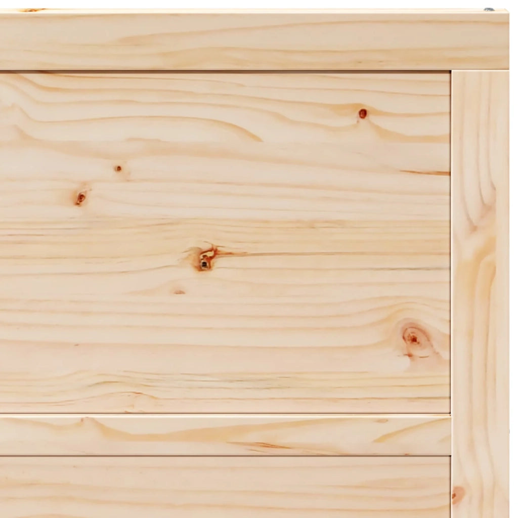 Porta scorrevole Naturale 80 x 208 cm Legno Massello di Pino 3445617