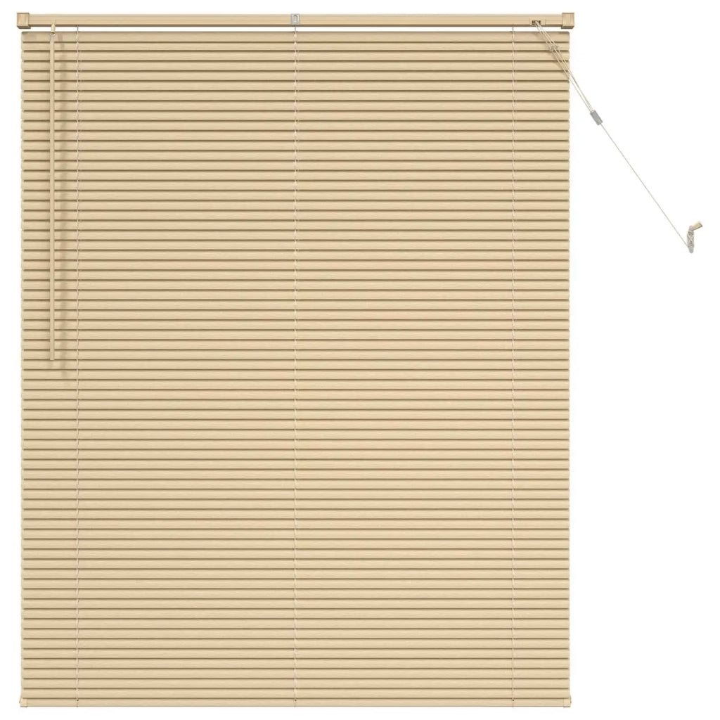 Tenda Veneziana | Tenda a lamelle Marrone Chiaro con Motivo 150 x 120 cm 25 mm