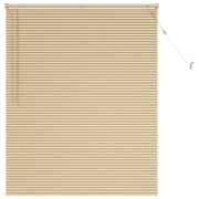 Tenda Veneziana | Tenda a lamelle Marrone Chiaro con Motivo 150 x 120 cm 25 mm