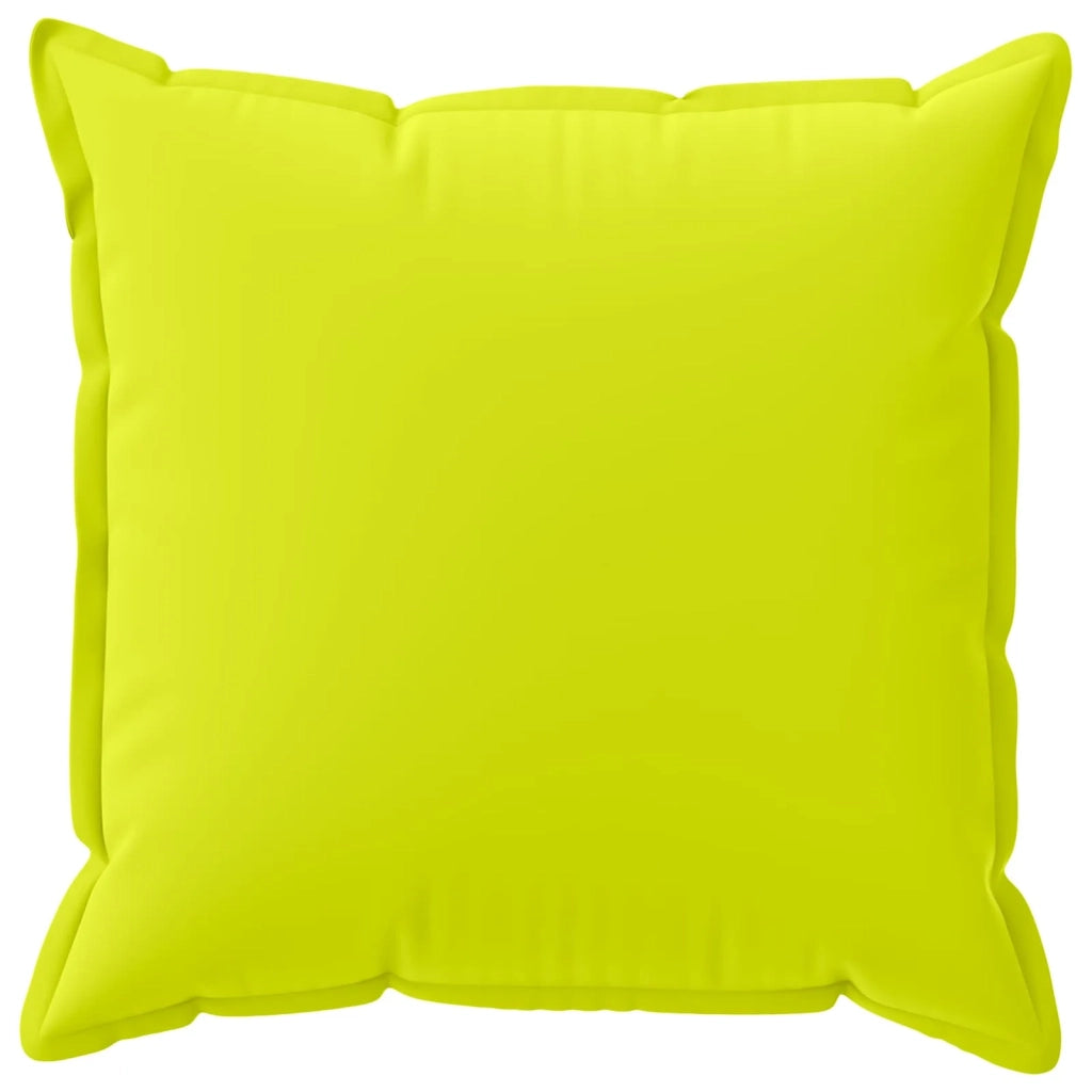 Federa 6 pz HOUTEN Verde brillante. 55 x 55 cm Poliestere 920490