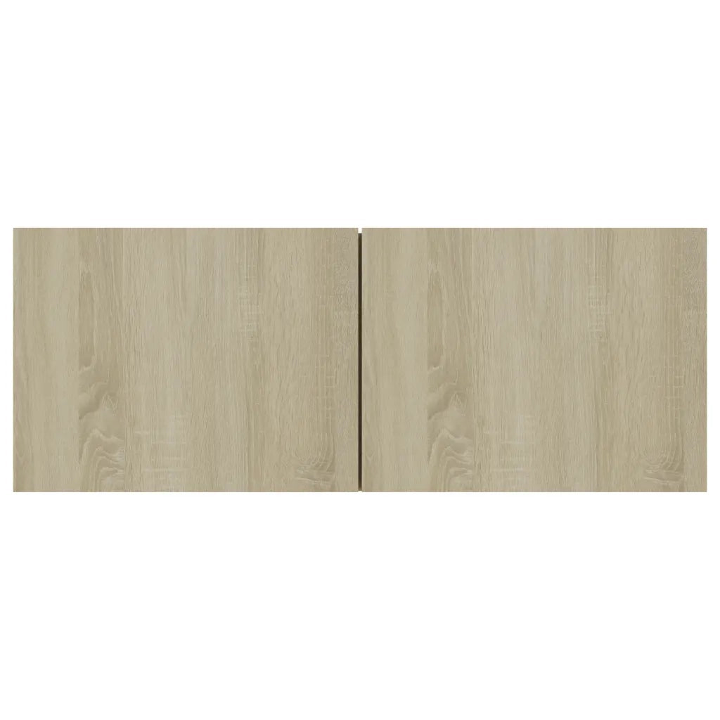 Mobili Porta TV 3 pz-Set di 3 Credenza per TV Rovere Sonoma in Legno Multistrato 336889